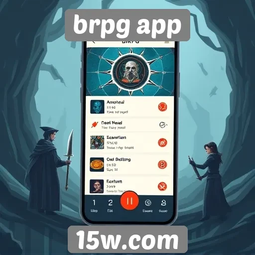 brpg app apresenta nova interface de usuário