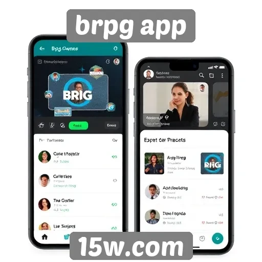Avaliação das funcionalidades do brpg app