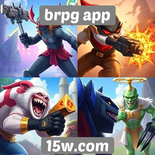 Comparativo de jogos disponíveis no brpg app